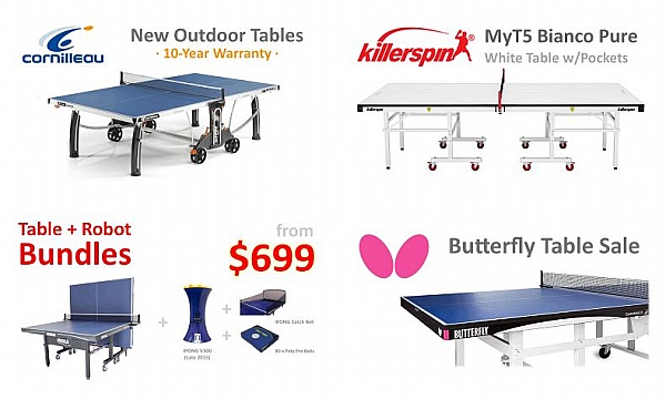 table tennis tables for sale cheap